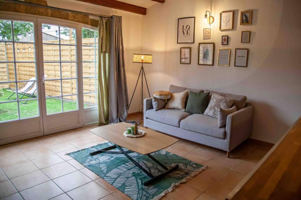 Charmant Studio/T2 Au Calme Avec Jardin Et Parking Fos-sur-Mer Zewnętrze zdjęcie