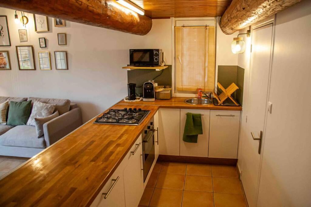 Charmant Studio/T2 Au Calme Avec Jardin Et Parking Fos-sur-Mer Zewnętrze zdjęcie